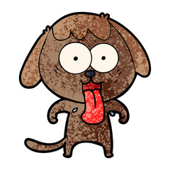 cute cartoon dog