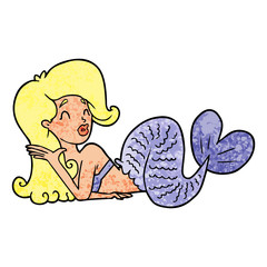 cartoon mermaid