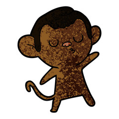 cartoon monkey
