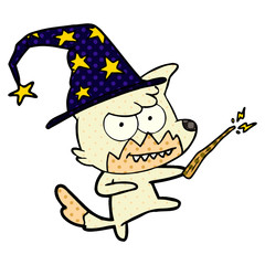 cartoon grinning fox