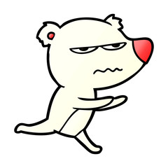 Fototapeta premium polar bear cartoon