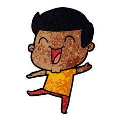 cartoon man laughing