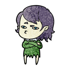 cartoon vampire girl