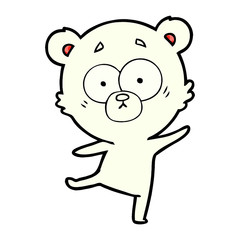 Obraz premium polar bear cartoon