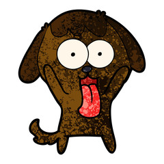 cute cartoon dog