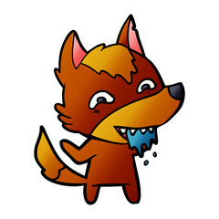 fox cartoon character
