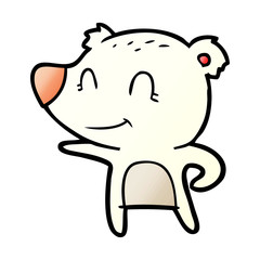 polar bear cartoon