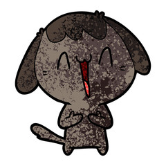 cute cartoon dog