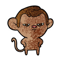 cartoon monkey