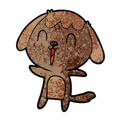 cute cartoon dog