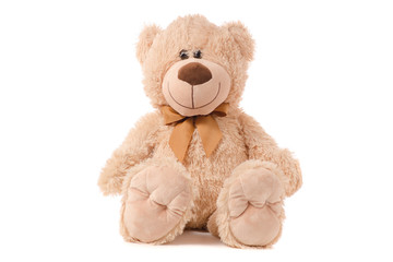 Soft toy beige bear