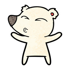 polar bear cartoon
