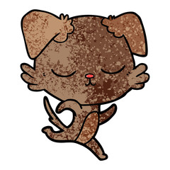 cute cartoon dog