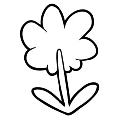 cartoon flower