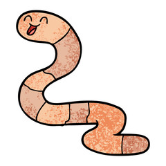 cartoon worm
