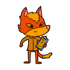 fox cartoon character