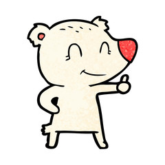 polar bear cartoon