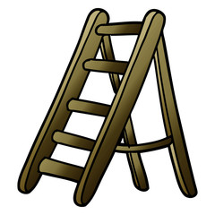 cartoon ladder