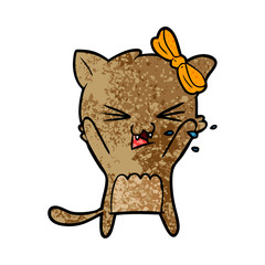 cartoon cat