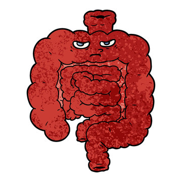 cartoon intestines