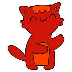 cartoon cat