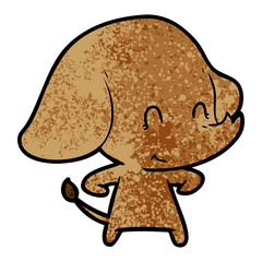 cute cartoon elephant