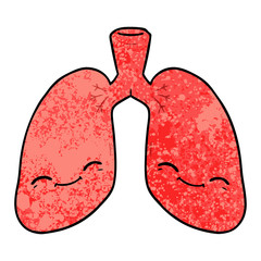 cartoon lungs