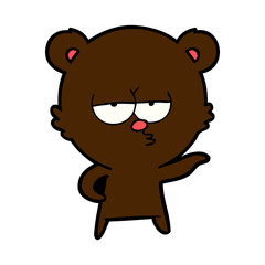 Obraz premium bear cartoon character