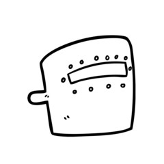 cartoon welding mask