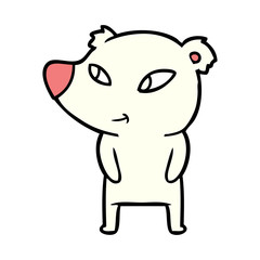 polar bear cartoon
