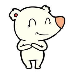 polar bear cartoon