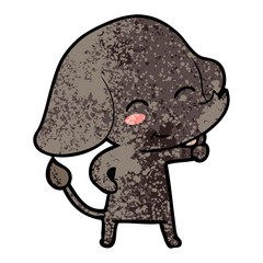 cute cartoon elephant