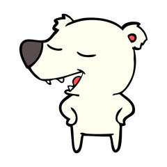 polar bear cartoon