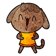 cute cartoon dog