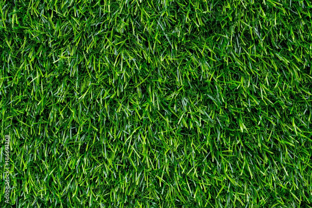 Wall mural artificial grass background