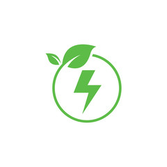 Green energy logo