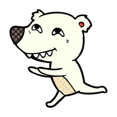 polar bear cartoon