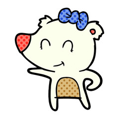 polar bear cartoon