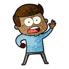 cartoon shocked man