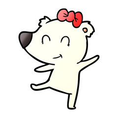 polar bear cartoon