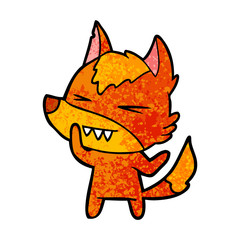 fox cartoon character