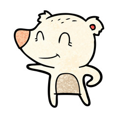 Obraz premium polar bear cartoon