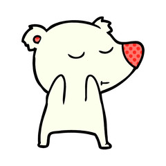 polar bear cartoon