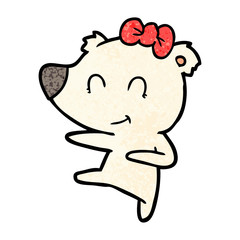 polar bear cartoon