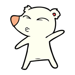 polar bear cartoon
