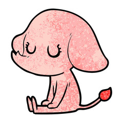 cute cartoon elephant