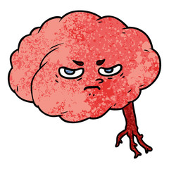 cartoon brain