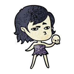 cartoon vampire girl