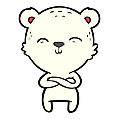 polar bear cartoon