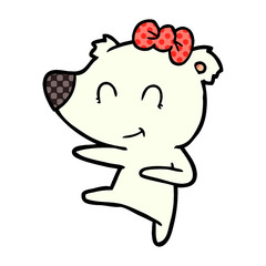 polar bear cartoon